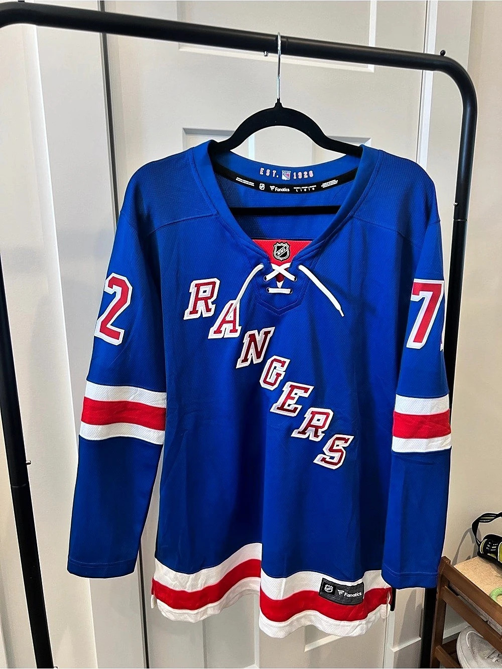 Fanatics Filip Chytil New York Rangers Fanatics Breakaway Jersey Filip Blue &